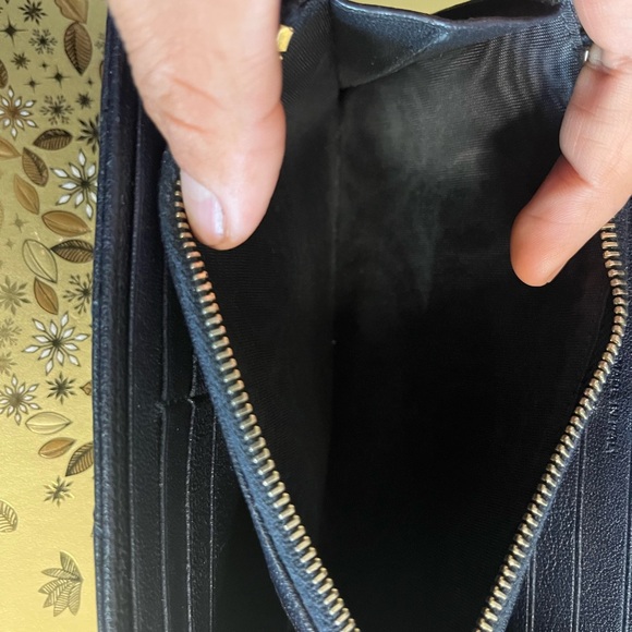 YSL ENVELOPE WALLET 
DEEP DARK BLUE - Picture 5 of 9